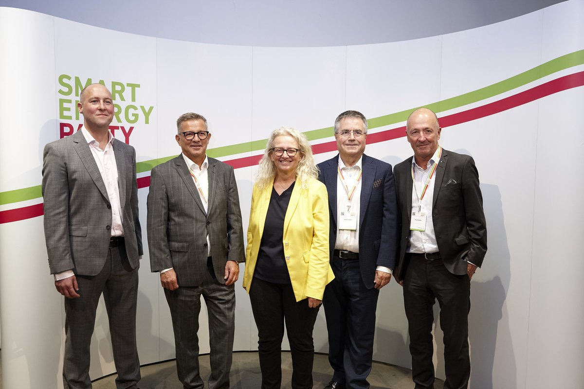 Das Organisationskomitee: Björn Avak, Michael Frank, Daniela Decurtins, Kurt Lüscher und Frank Boller (v.l.).