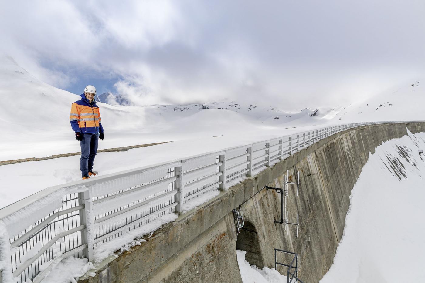 Le barrage de Gries dans le Haut-Valais.