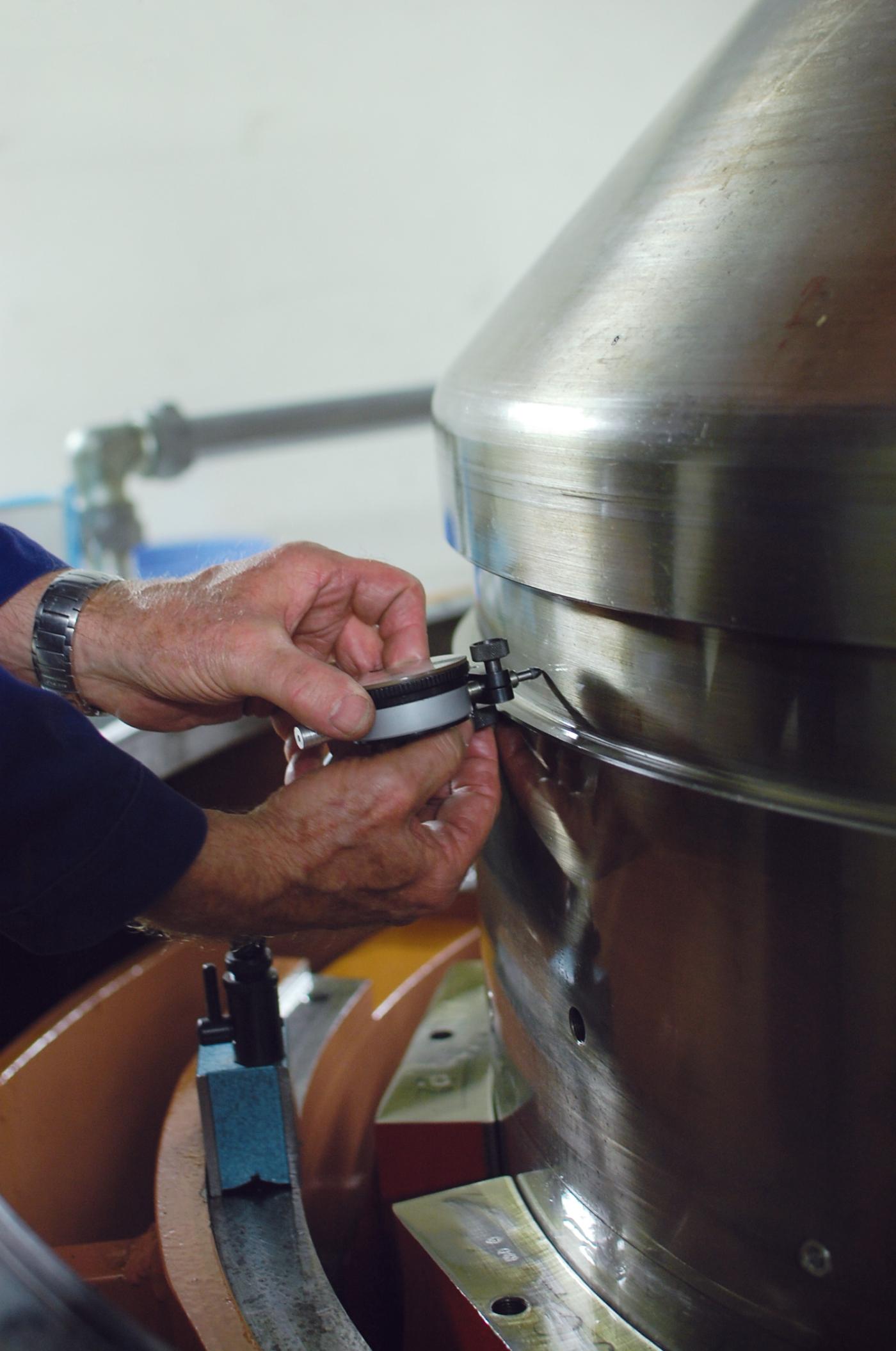 <strong>Figure 1</strong> Inspection d’une turbine.