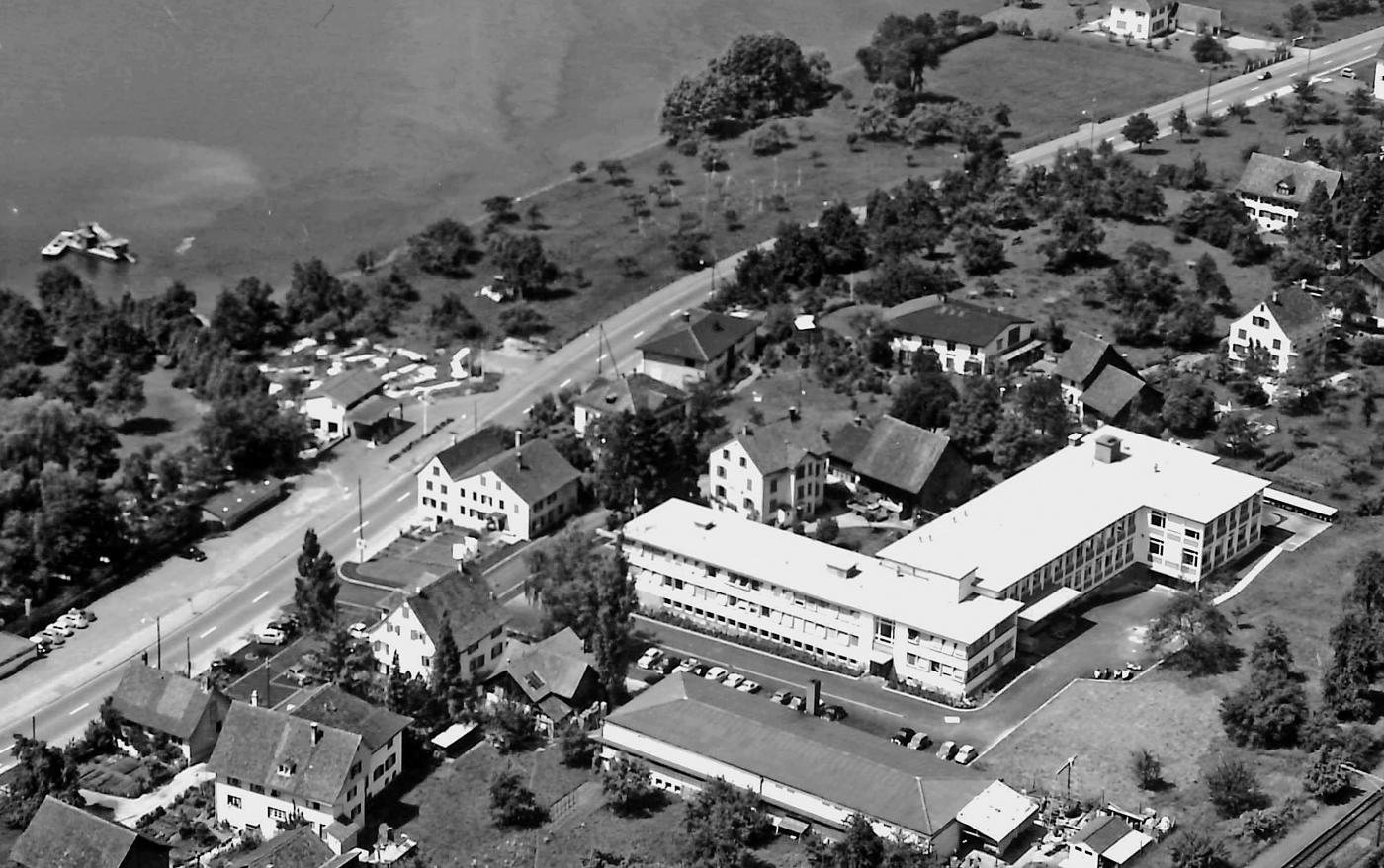 Bild 6 Neues Fabrikgebäude in Männedorf 1958.