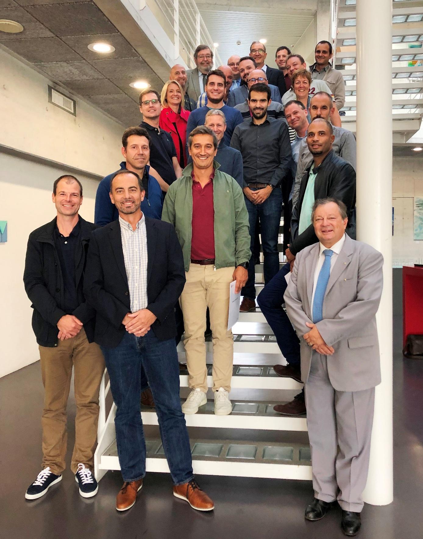 La première volée de participants au cours ponctuel «Mutations énergétiques», organisé par le Pôle Énergies de la HEIG-VD en septembre 2019.