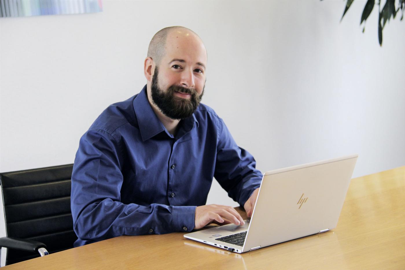 Thomas Mettler - Responsable de l’état-major IT chez Arbon Energie AG.