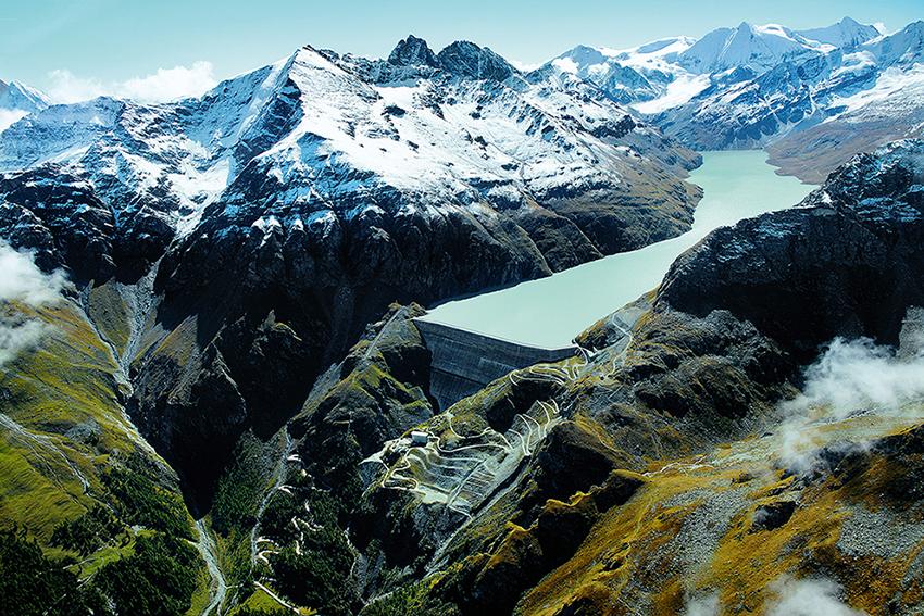 Barrage de la Grande-Dixence.