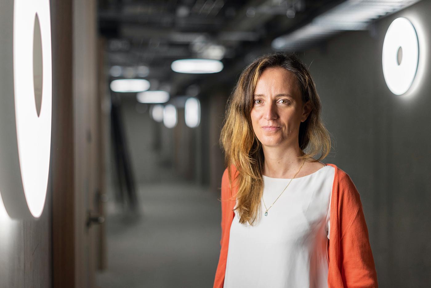 Cécile Münch-Alligné, professeure HES, responsable de l’Hydro Alps Lab.