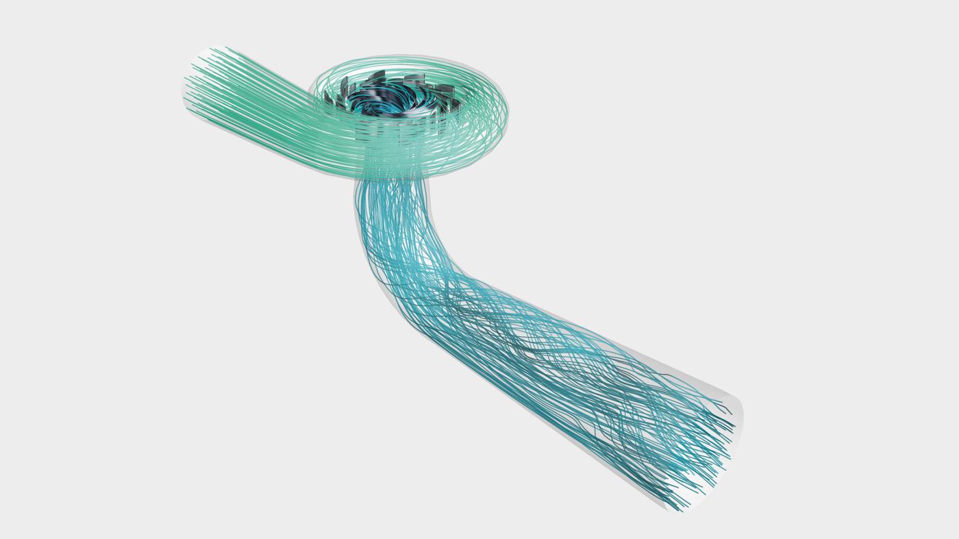 Simulation numérique de l’écoulement dans la pompe turbine de Z’Mutt.
