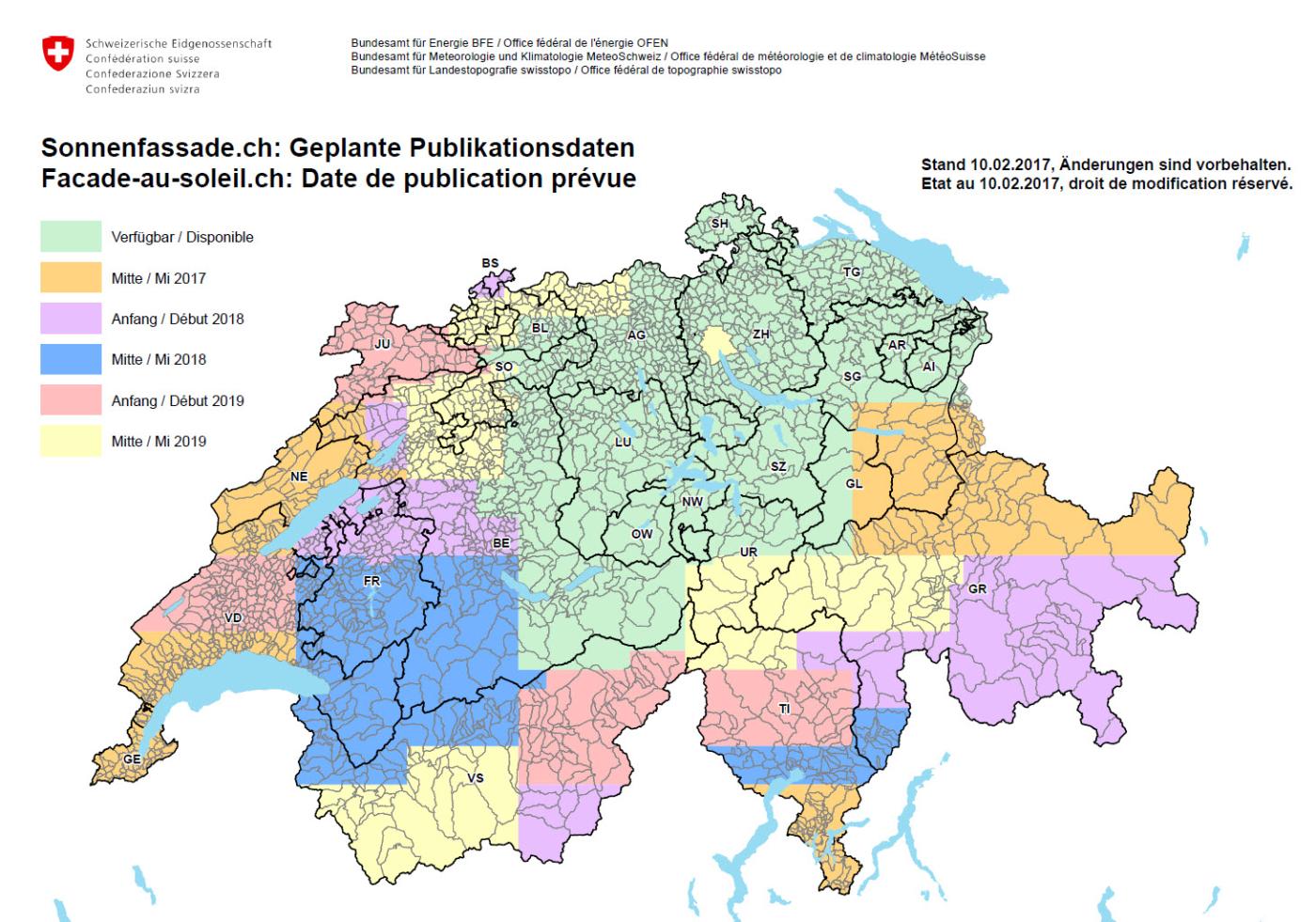 D'ici 2019, tous les bâtiments suisses devraient être répertoriés.