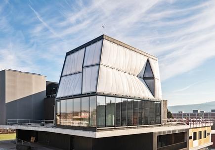 La DFAB House dont l'une des pièces est utilisée pour ce projet de recherche.