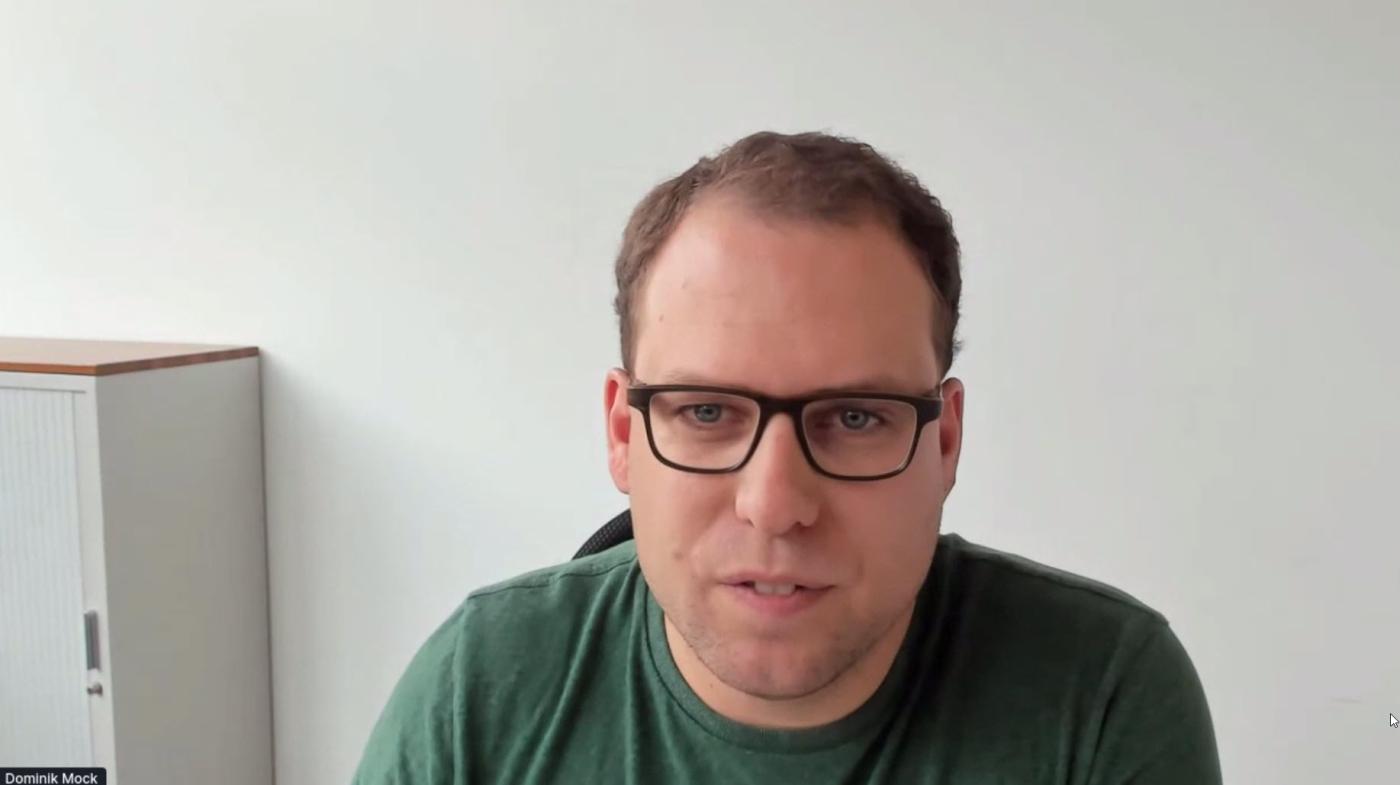 Dominik Mock erläuterte das bidirektionale Laden.