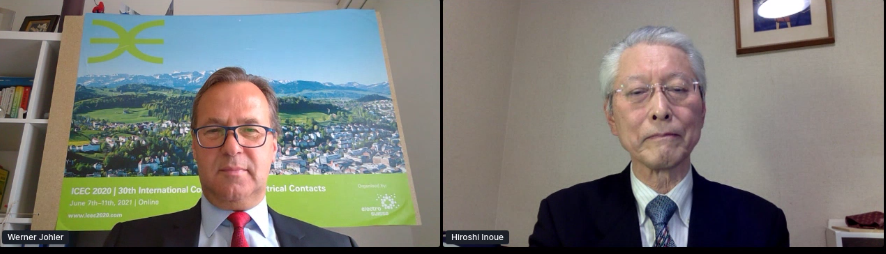 Werner Johler, Chairman der Konferenz und Hiroshi Inoue, Chairman des ICEC Advisory Boards.