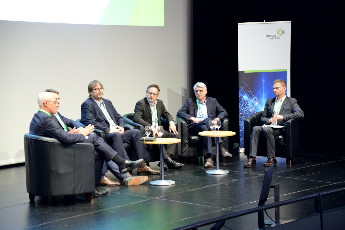 Paneldiskussion moderiert von Christian Lindner, Axpo Grid.