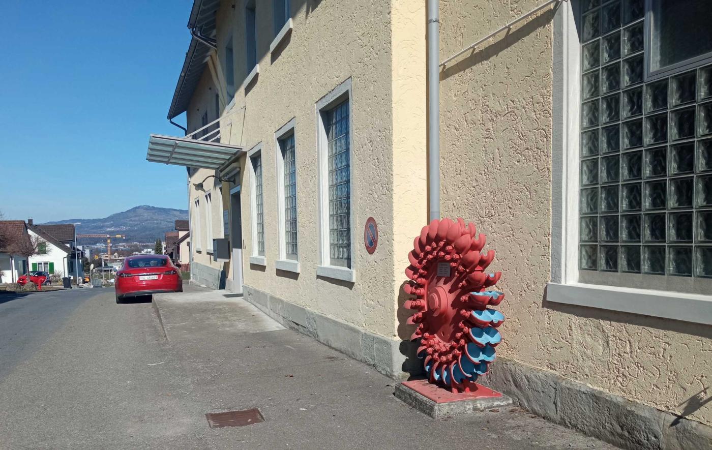 <strong>Figure 3</strong> Située à proximité de la sortie d’autoroute de&nbsp;Lachen, dans le canton de&nbsp;Schwyz, la petite centrale de&nbsp;Spreitenbach a été retenue pour l’étude des modèles économiques dans le cadre du projet Small-Hydro Mobility.