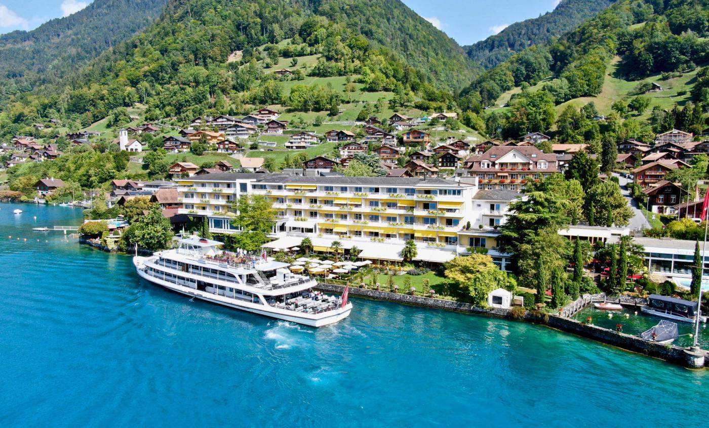 Dank Energiespar-Contracting reduziert sich der jährliche CO<sub>2</sub>-Ausstoss des Hotels «Beatus» um 719 t.