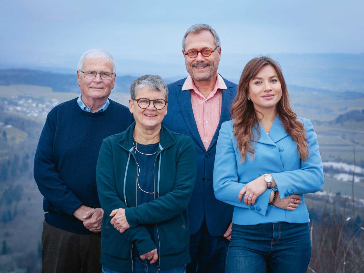 <b>L’équipe du groupe de travail Task 53:</b> Bjoern Christensen, représentant en Amérique du Nord, Regina Flury, secrétariat du Task 53, Marco Piffaretti, operating agent, et Nicole Waechter, communication (de g. à d.).