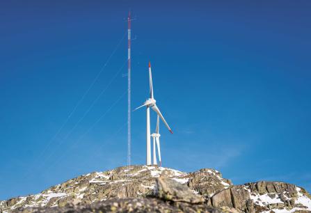 Topographie complexe et climat rigoureux pour&nbsp;les&nbsp;éoliennes