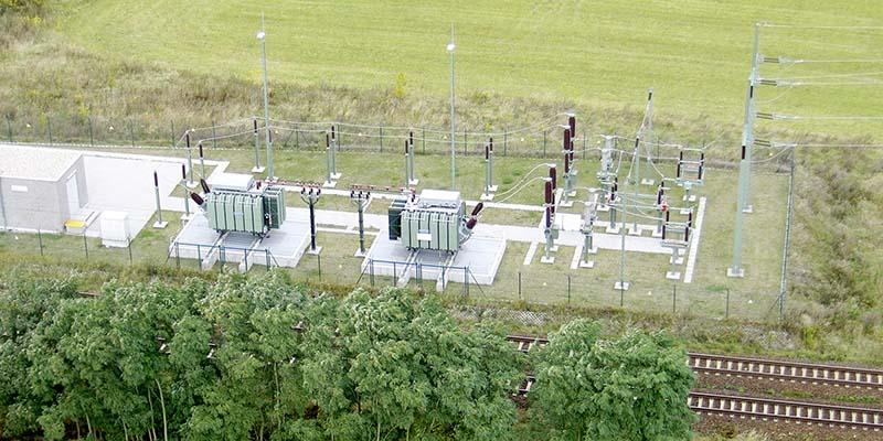 Erneuerbare Energie für Bahnnetze