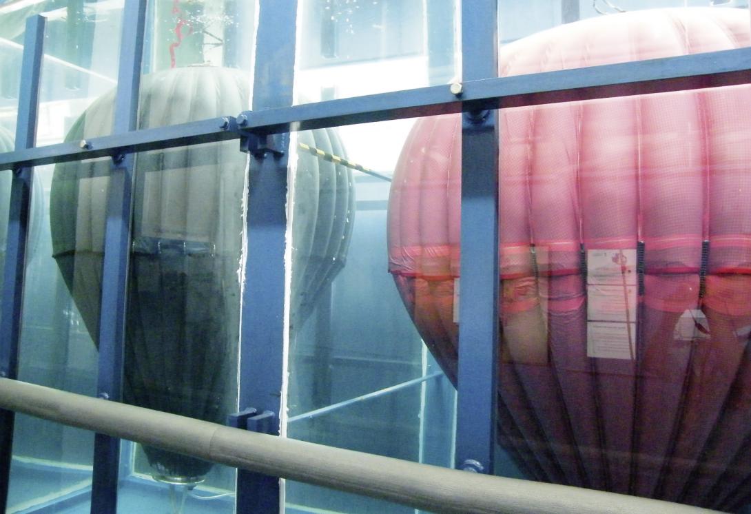 Stockage pneumatique sous-marin d’énergie