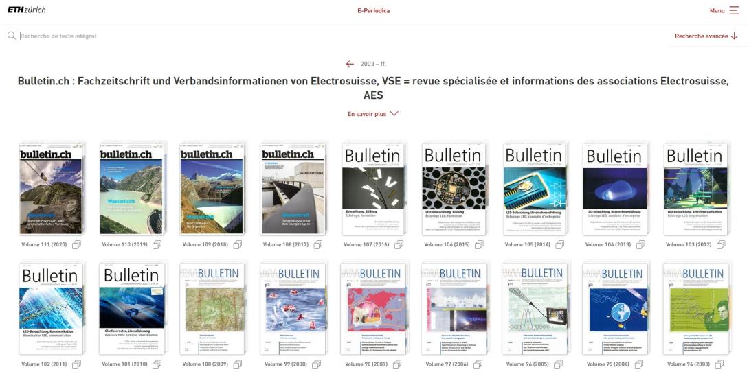 60 ans de Bulletins: il suffit de cliquer