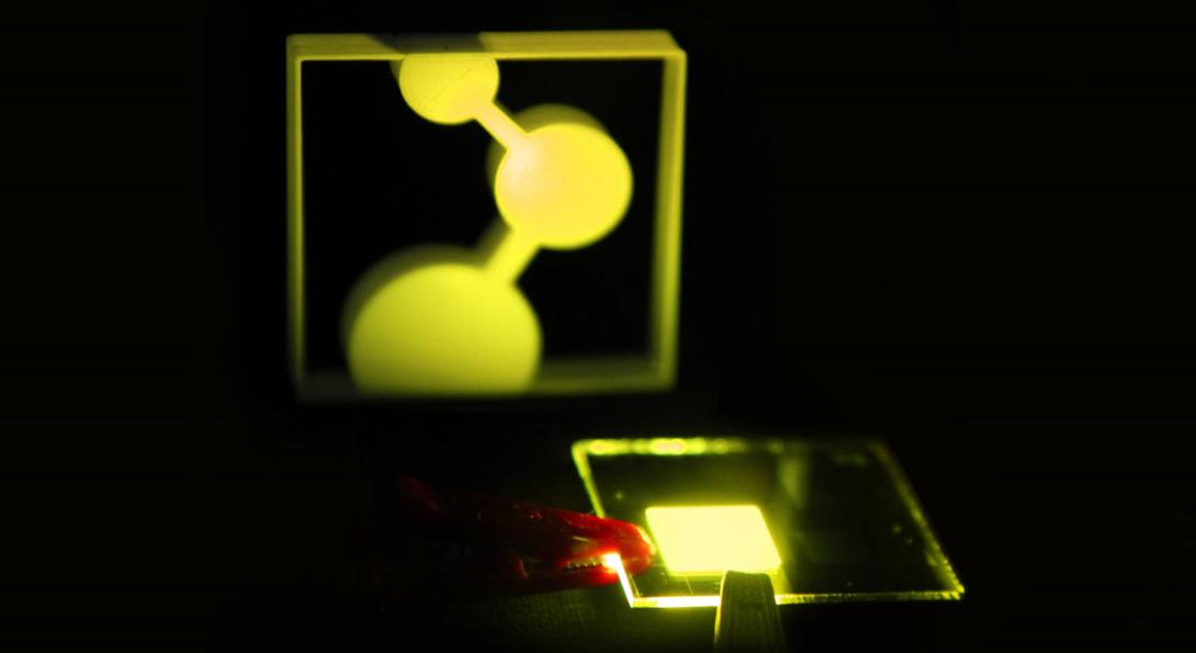 Auf dem Weg zu druckbaren OLEDs