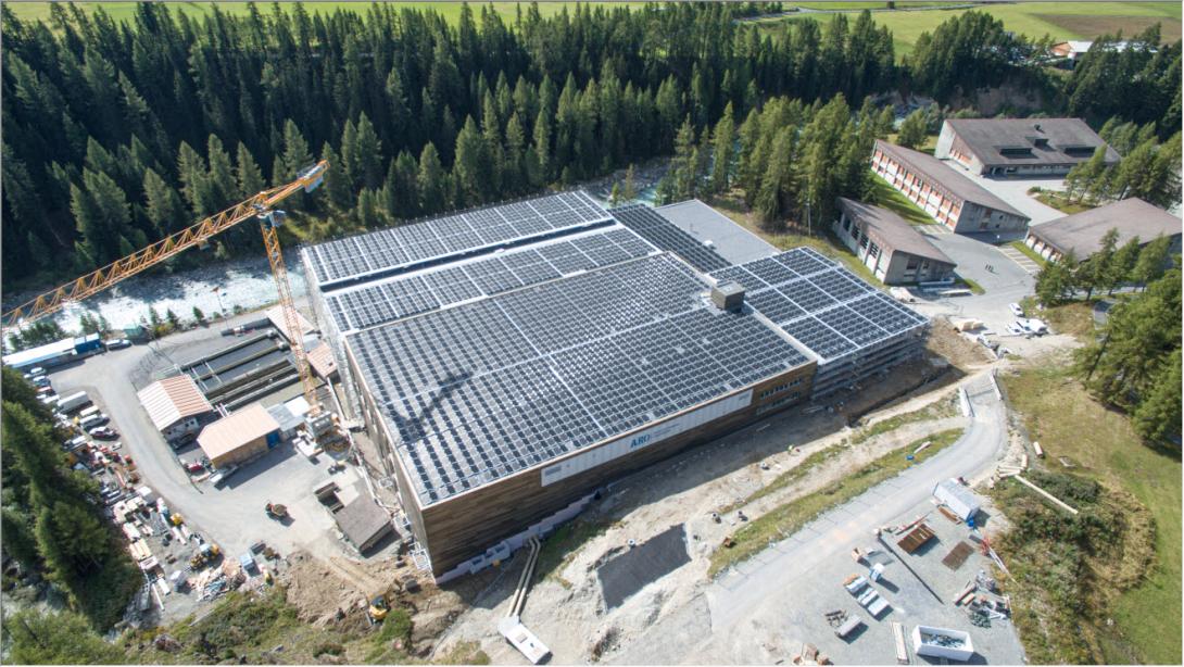 Grösste PV-Anlage des Engadins