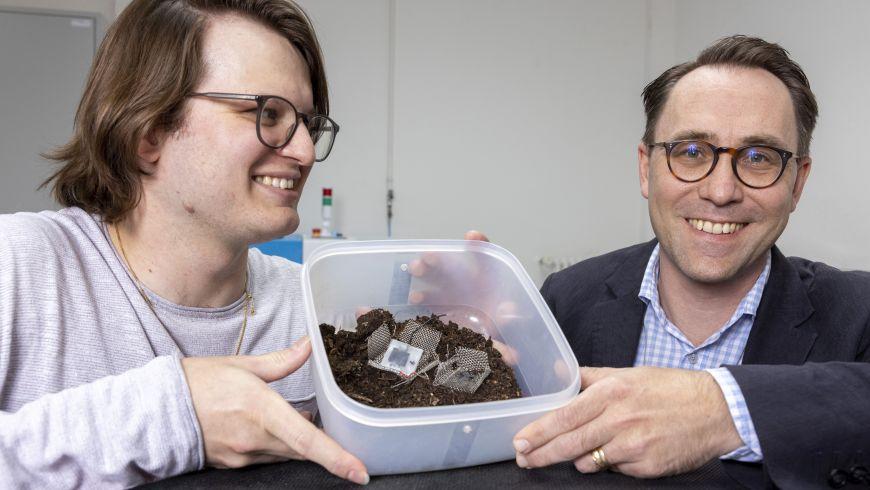 Die biologisch abbaubare Batterie